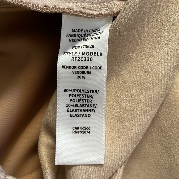 NWT, Splendid Faux Suede Tan Leggings! - Picture 8 of 9